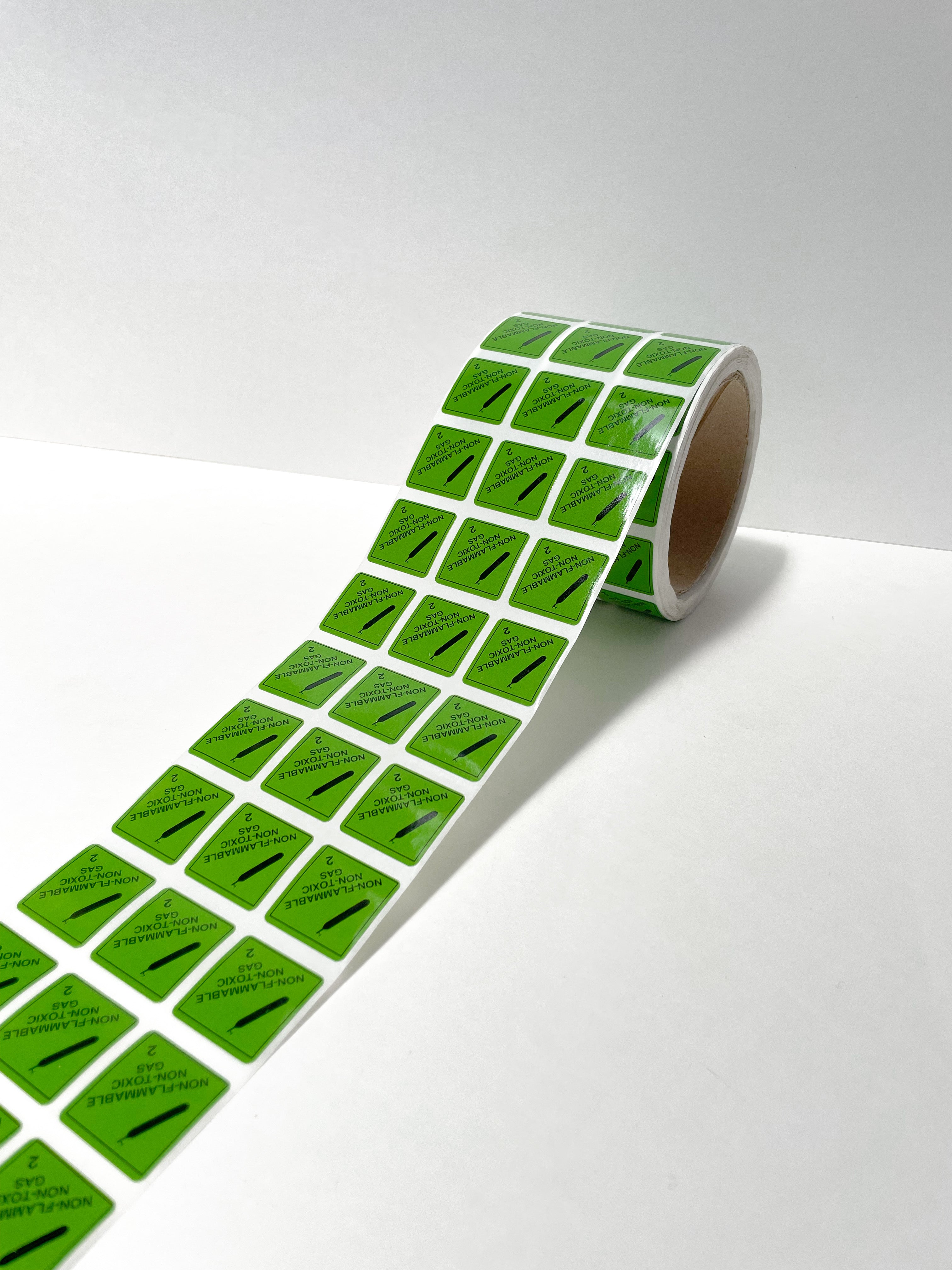 Label - Non-Flammable Non-Toxic Gas 2