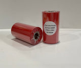 Ribbon - Wax Resin Ribbon - Assorted Colours - 110mm x 300m