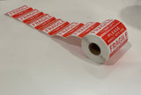 Label - Fragile Handle With Care Thank You