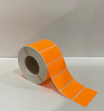 Fluoro Label - 100mm x 50mm Fluoro Labels