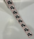 Label - Fragile Handling Glass