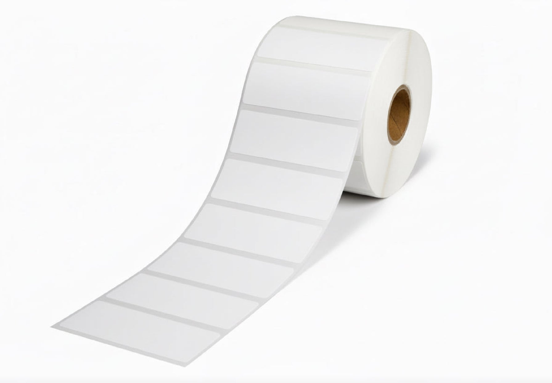 Typewritten Label 75mm x 25mm Labels | Thermal Label Rolls | All Types Labels