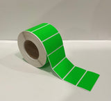 Fluoro Label - 100mm x 50mm Fluoro Labels