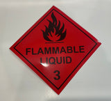 Label - Flammable Liquid 3