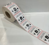 Label - Caution Lithium Ion Battery