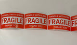 Label - Fragile Handle With Care Thank You