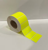 Fluoro Label - 100mm x 50mm Fluoro Labels