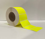 Fluoro Label - 100mm x 50mm Fluoro Labels
