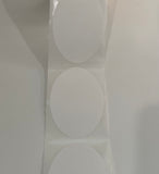Label - Oval 90mm x 60mm - Thermal Transfer
