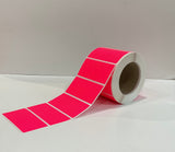 Fluoro Label - 100mm x 50mm Fluoro Labels