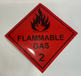 Label - Flammable Gas 2