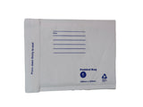 Kraft Bubble Mailer - White (box)