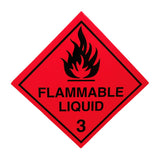 Label - Flammable Liquid 3