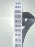 Label - Pre-Printed Various Barcode - 48mm x 25mm