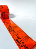 Tape - ‘Top Load Only’ - 72mm x 100mm x 50m